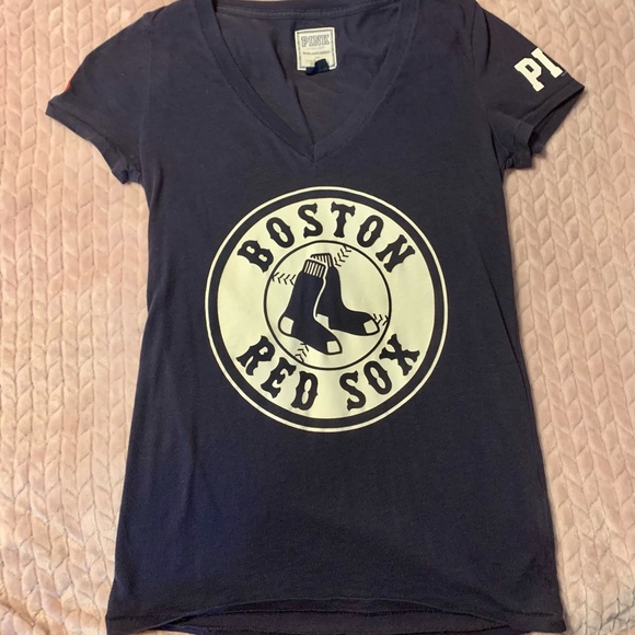 Boston Red Sox woman’s short sleeve tee shirt made by Victoria secret - Picture 2 of 6